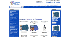 Desktop Screenshot of marshawhitney.com